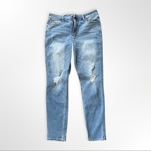 Old Navy Rockstar Jeans, Super Skinny 360 Stretch, Size 12